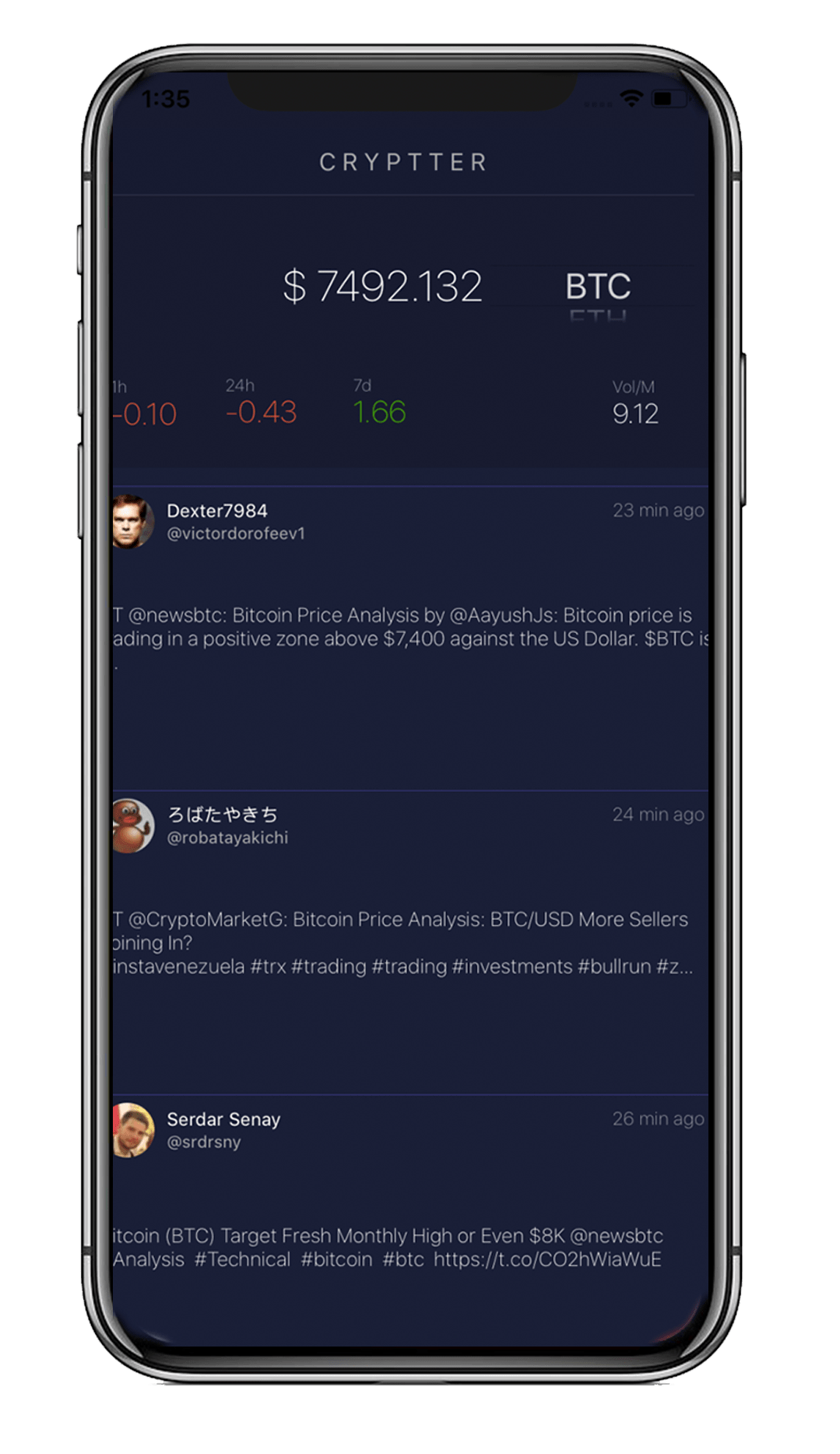 App — Cryptter