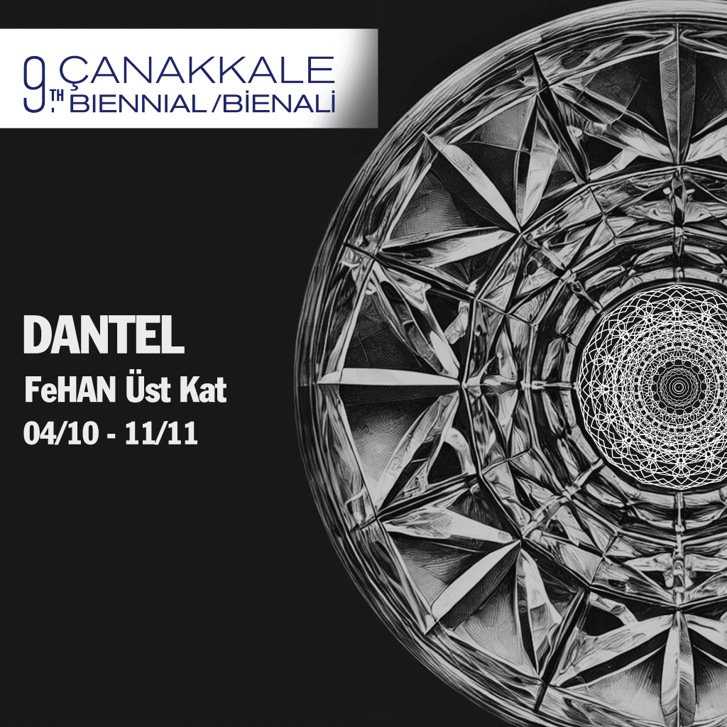 Dantel work detail from Canakkale Biennial presentation